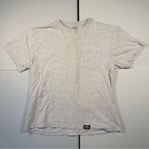 Dickies grey short sleeve shirt grunge blank tee